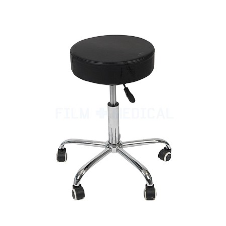  Black Wheelie Stool 